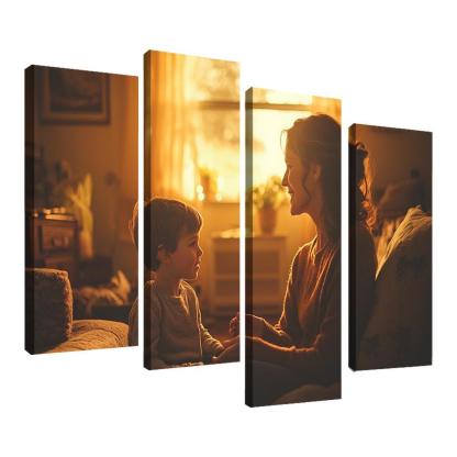 The Echoes Of Her Heart A Mothers Wisdom Canvas Paintings Frame