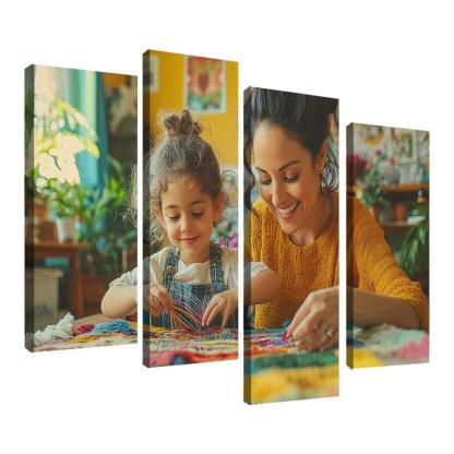 Threads Of Connection A Mothers Tapestry Custom Paintings Frame
