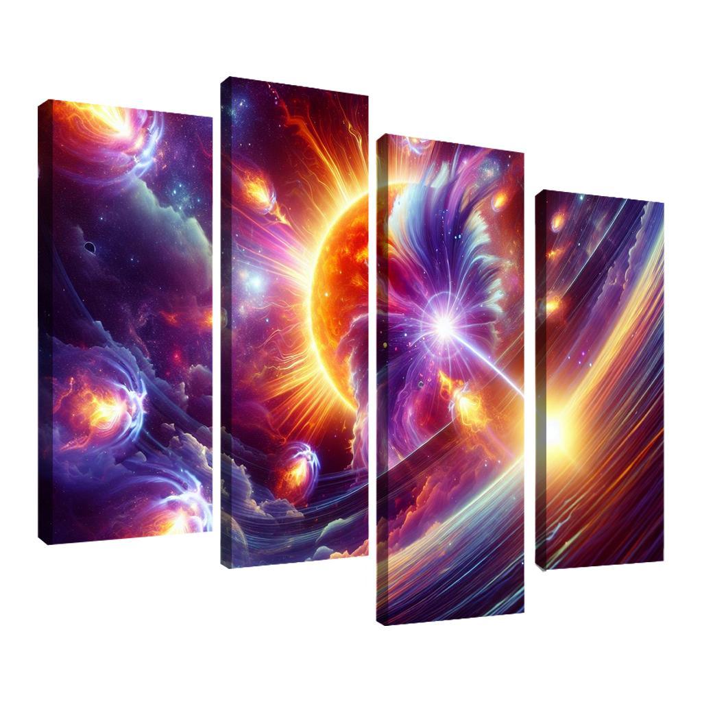 The Allure Of Space Weather Abstract Paintings Frame