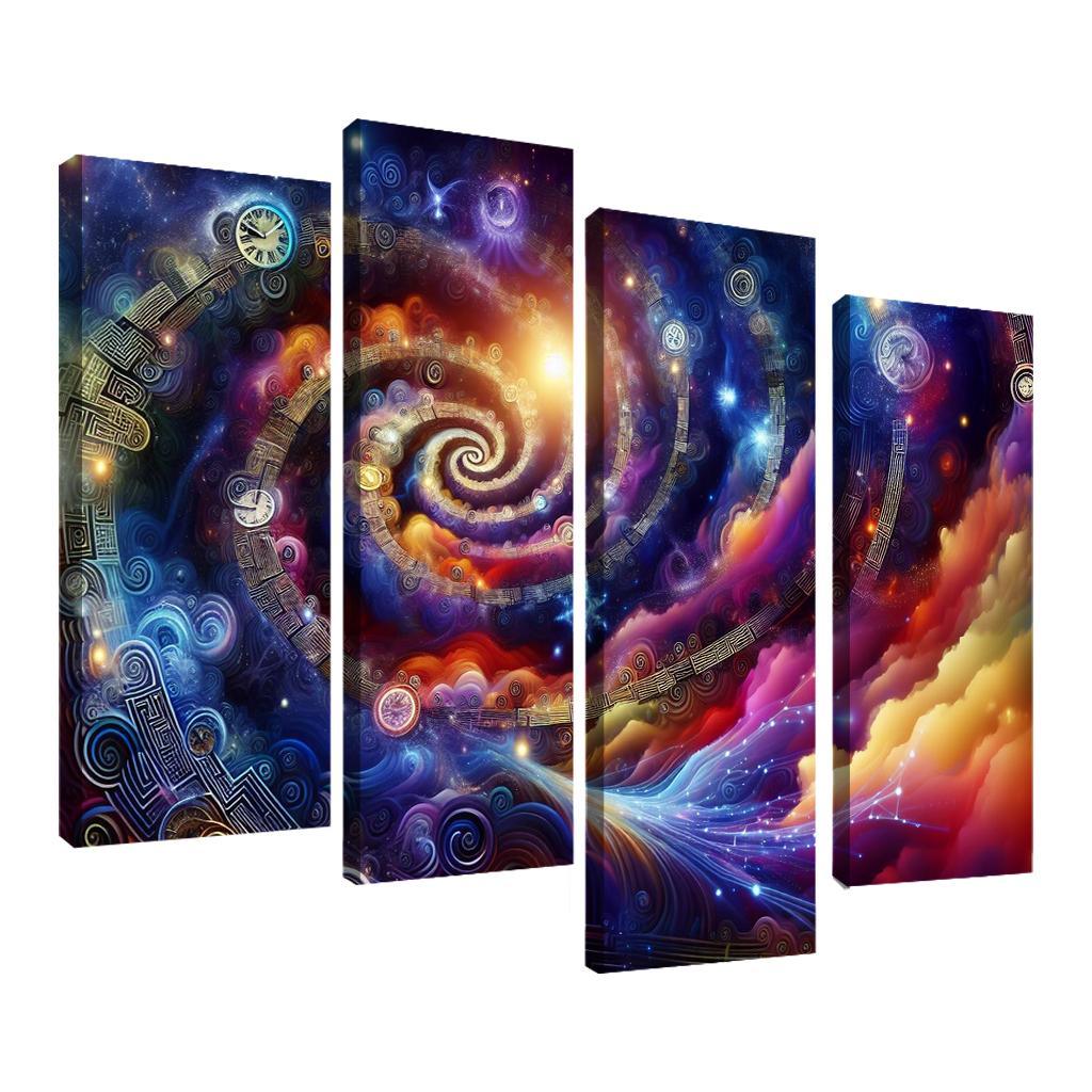 Labyrinth Of Time And Space Premium Artwork Frames