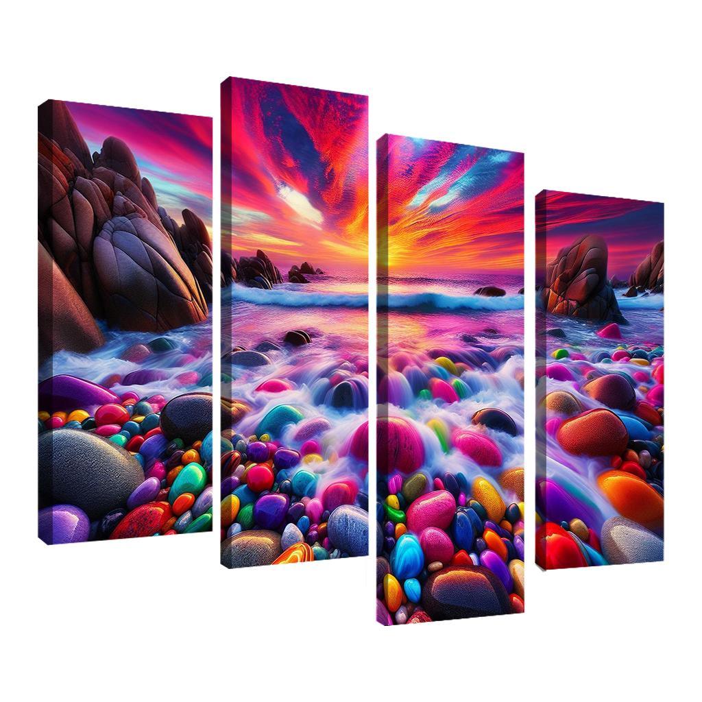 Cove Of Colors A Photographer's Paradise Custom Paintings Frame