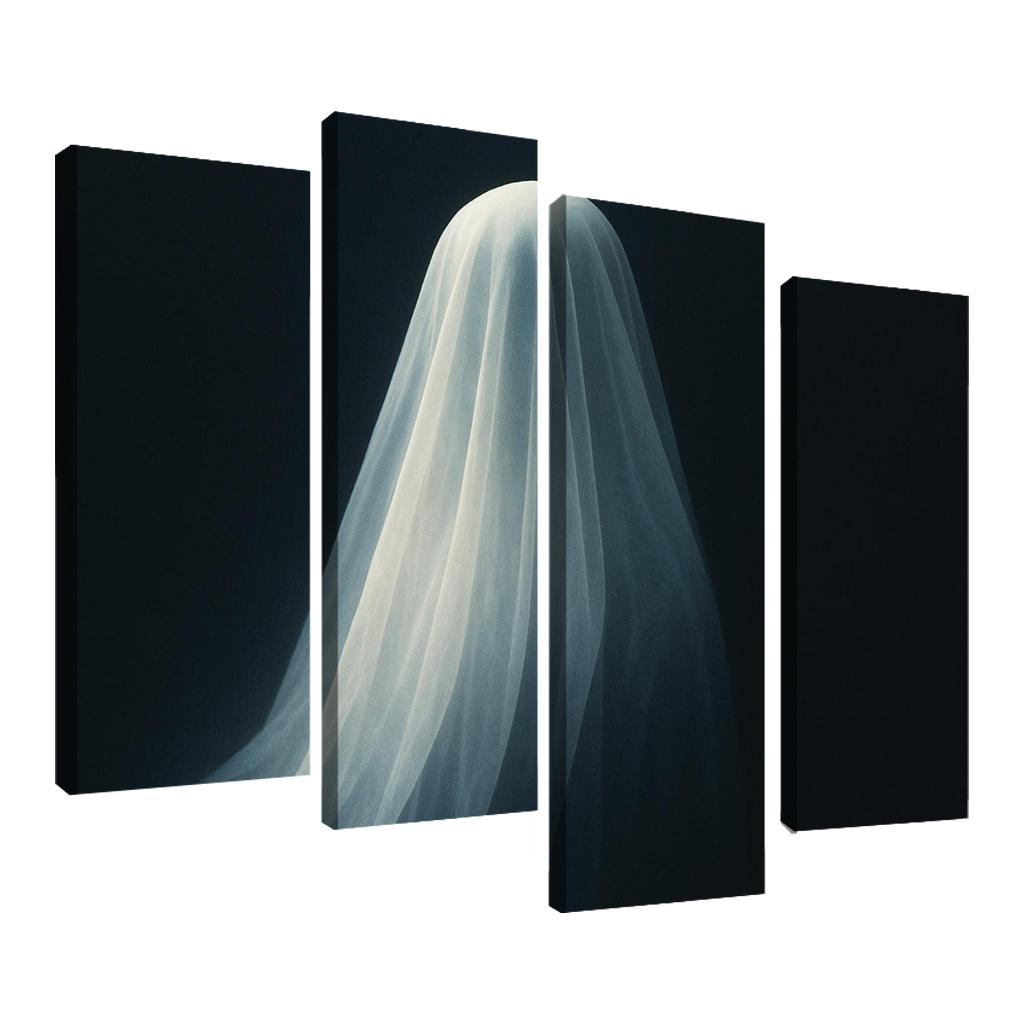 Veil Of Silent Luminescence Oil Paintings Frame