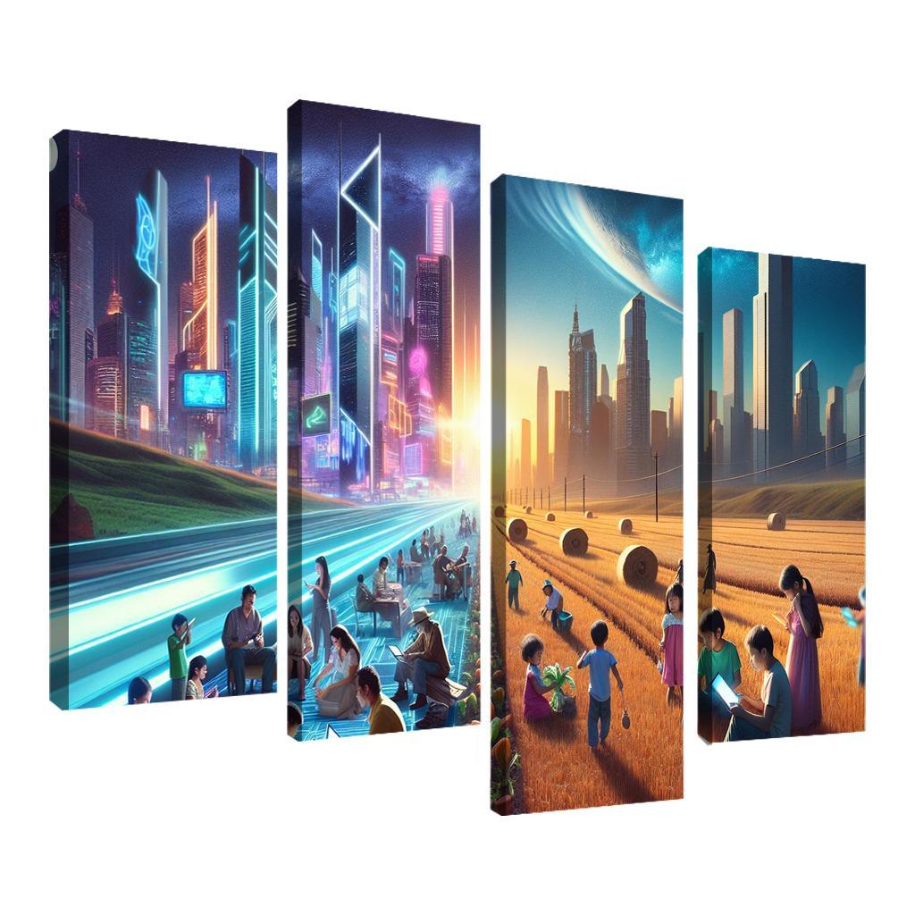 Digital Divide Bridging Access To Technology Art Trends