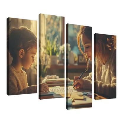 Love In Every Letter A Mothers Words Custom Paintings Frame