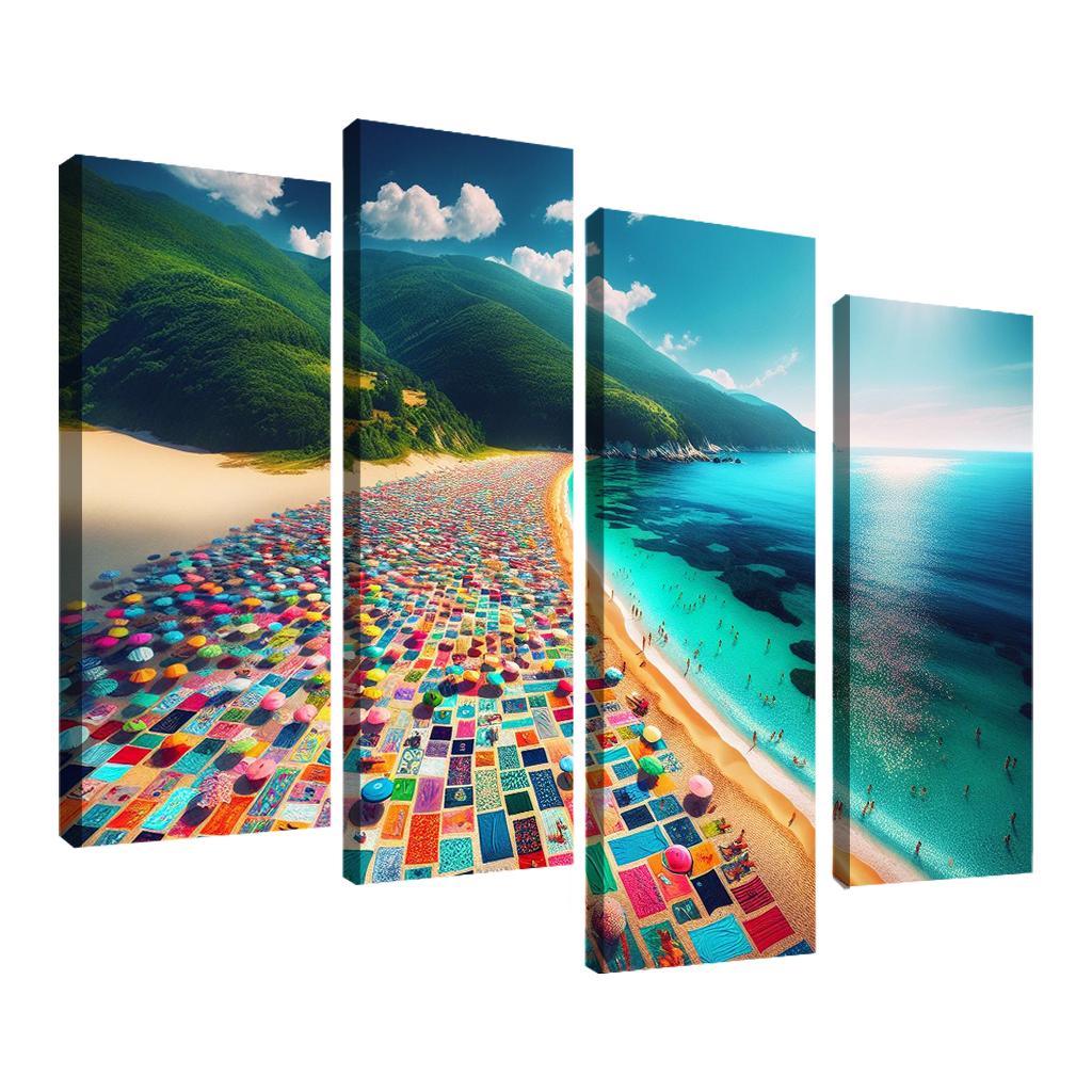 Emerald Isle A Slice Of Paradise Custom Paintings Frame