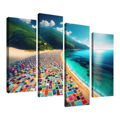 Emerald Isle A Slice Of Paradise Custom Paintings Frame