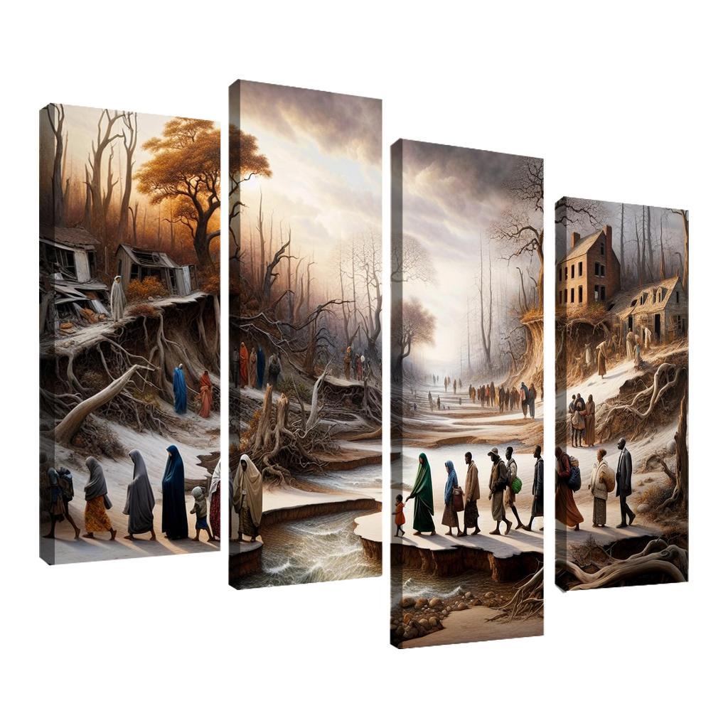 Climate Refugees The Human Face Of Environmental Displacement Art Trends