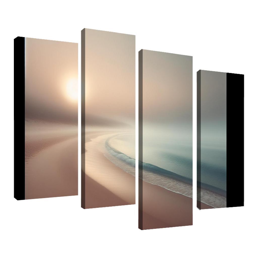 Misty Isle Beach Premium Artwork Frames