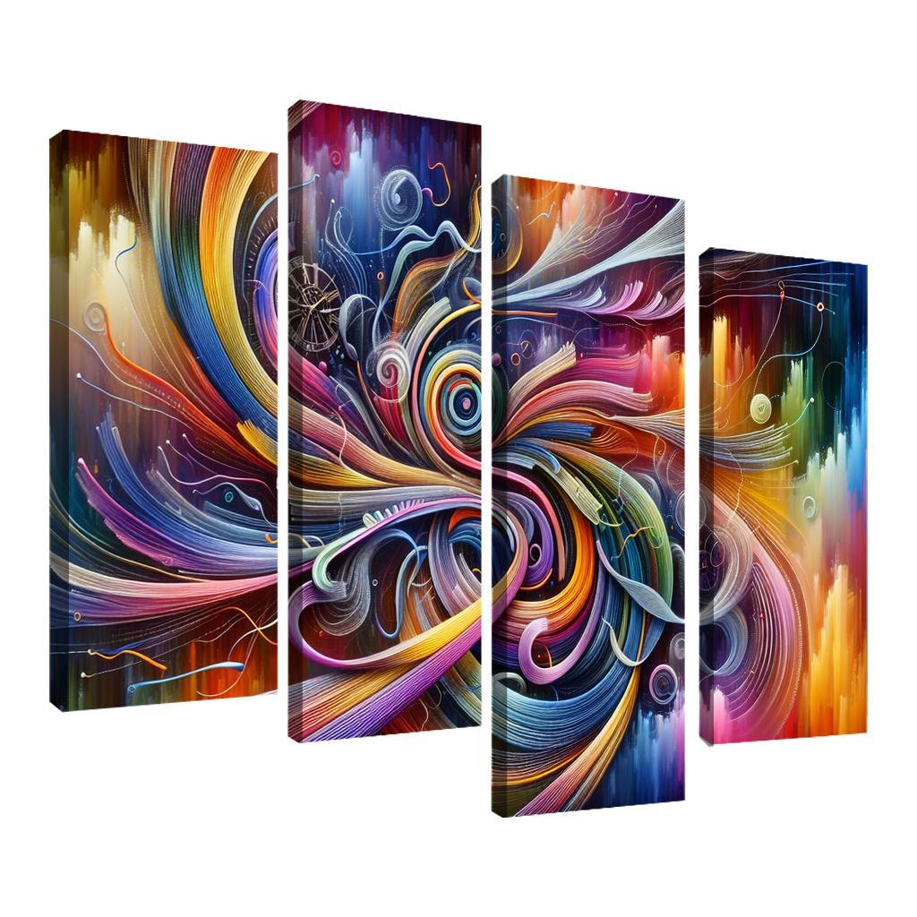 Temporal Whispers Of Existence Premium Artwork Frames