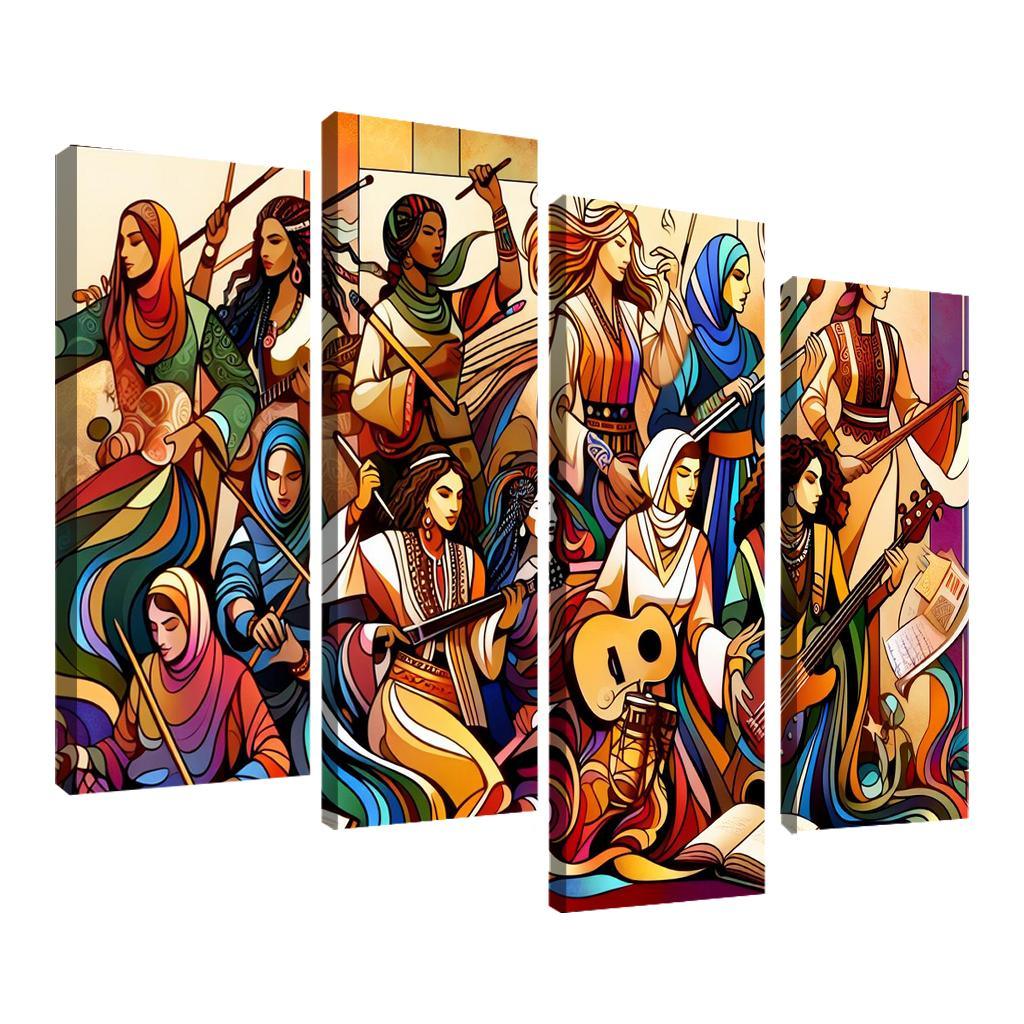 Gender Equity In Art Empowering Female Voices Custom Paintings Frame