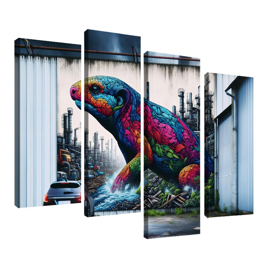 Whispers Of Nature The Cry Of Endangered Species Custom Paintings Frame