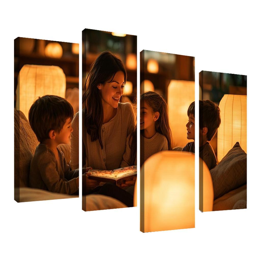 Treasured Stories A Mothers Gift Of Narratives Canvas Paintings Frame