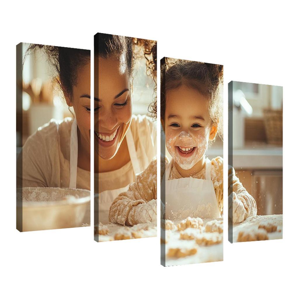The Beauty Of Small Moments A Mothers Care Custom Paintings Frame