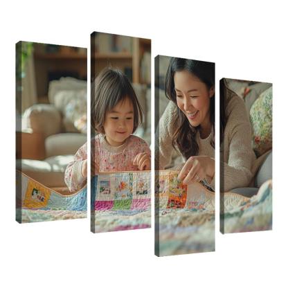 The Quilt Of Life Stitched With A Mother's Care One-piece Frames
