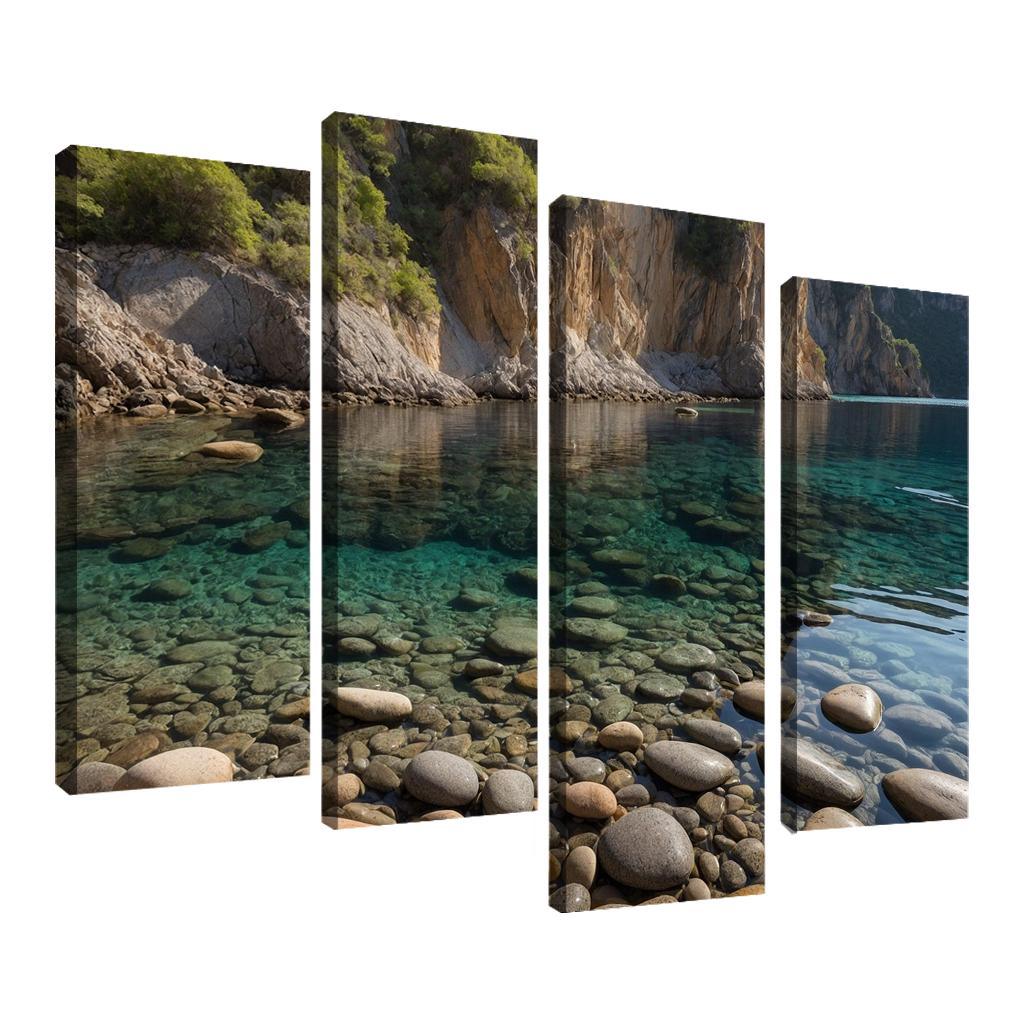 Crystalline Waters Of Tranquil Cove Art Trends