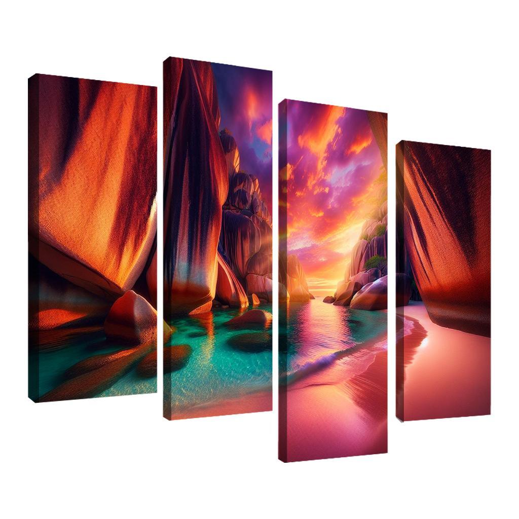 Crystal Cove Romantic Getaway Premium Artwork Frames