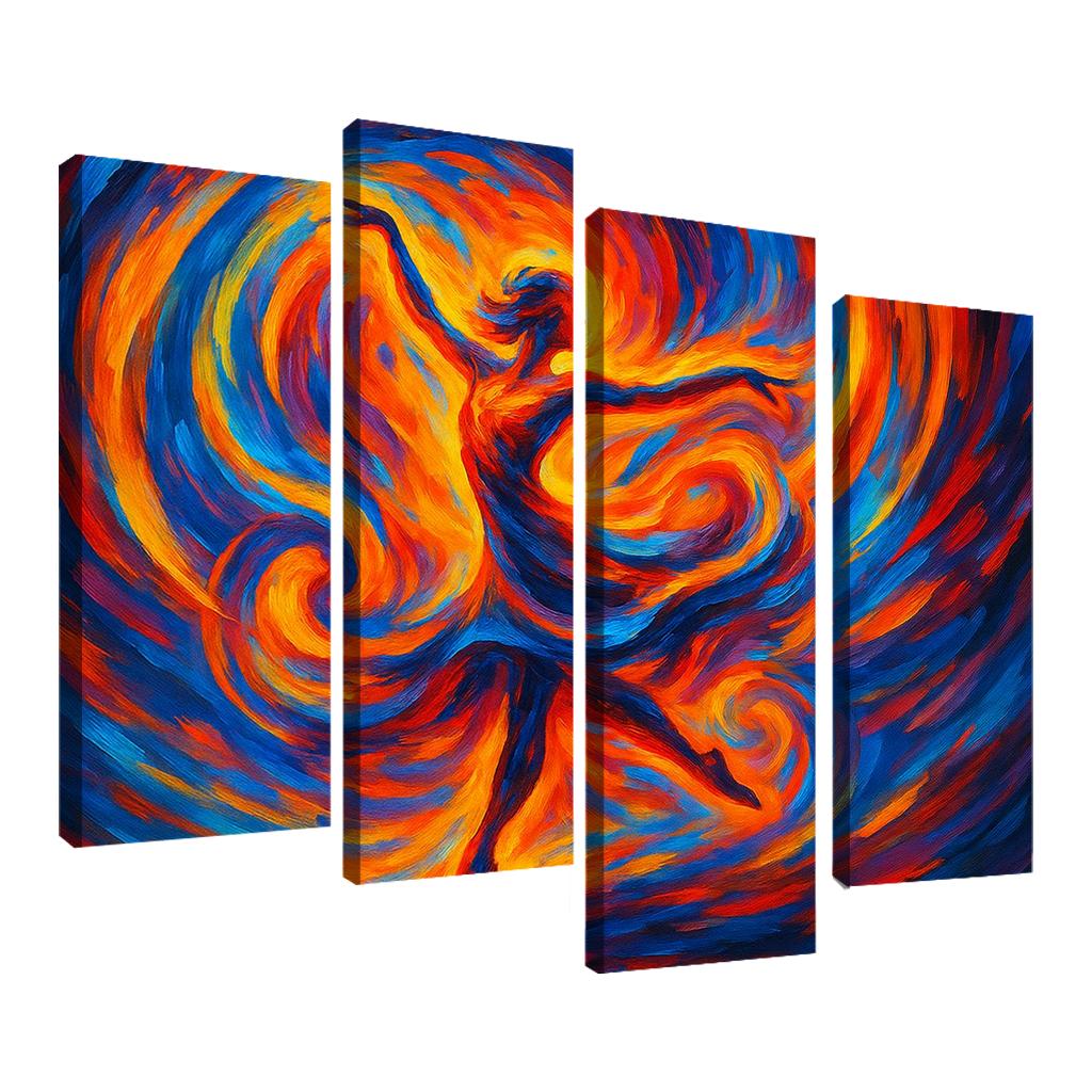 Dance Of The Boundless Spirit Premium Artwork Frames