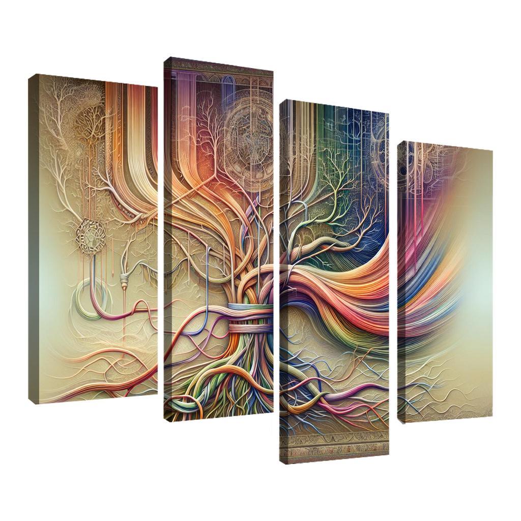 Threads Of Time And Space Premium Artwork Frames