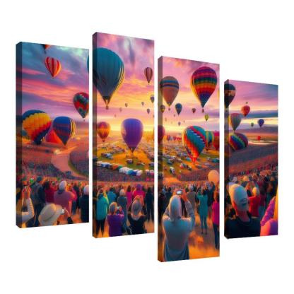 Albuquerque International Balloon Fiesta - Usa Framed Paintings