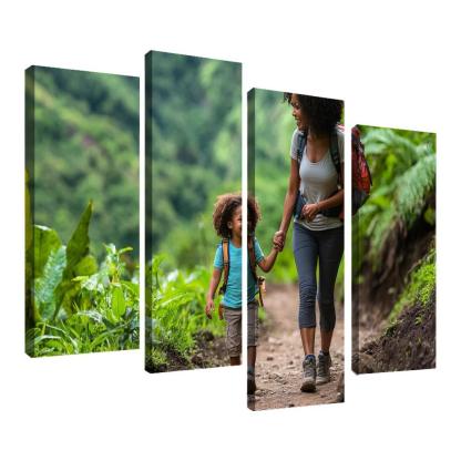 The Journey Of Love A Mothers Unwavering Support Canvas Paintings Frame