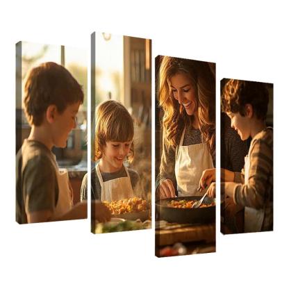 Home Is Where Mom Is The Comfort Of A Mother's Love Canvas Paintings Frame