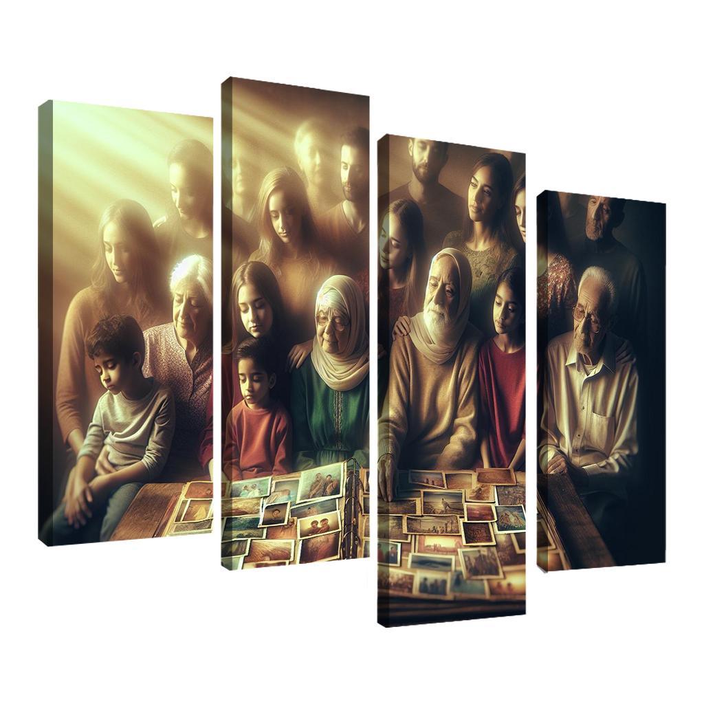 Fading Memories The Impact Of Climate Change Custom Paintings Frame