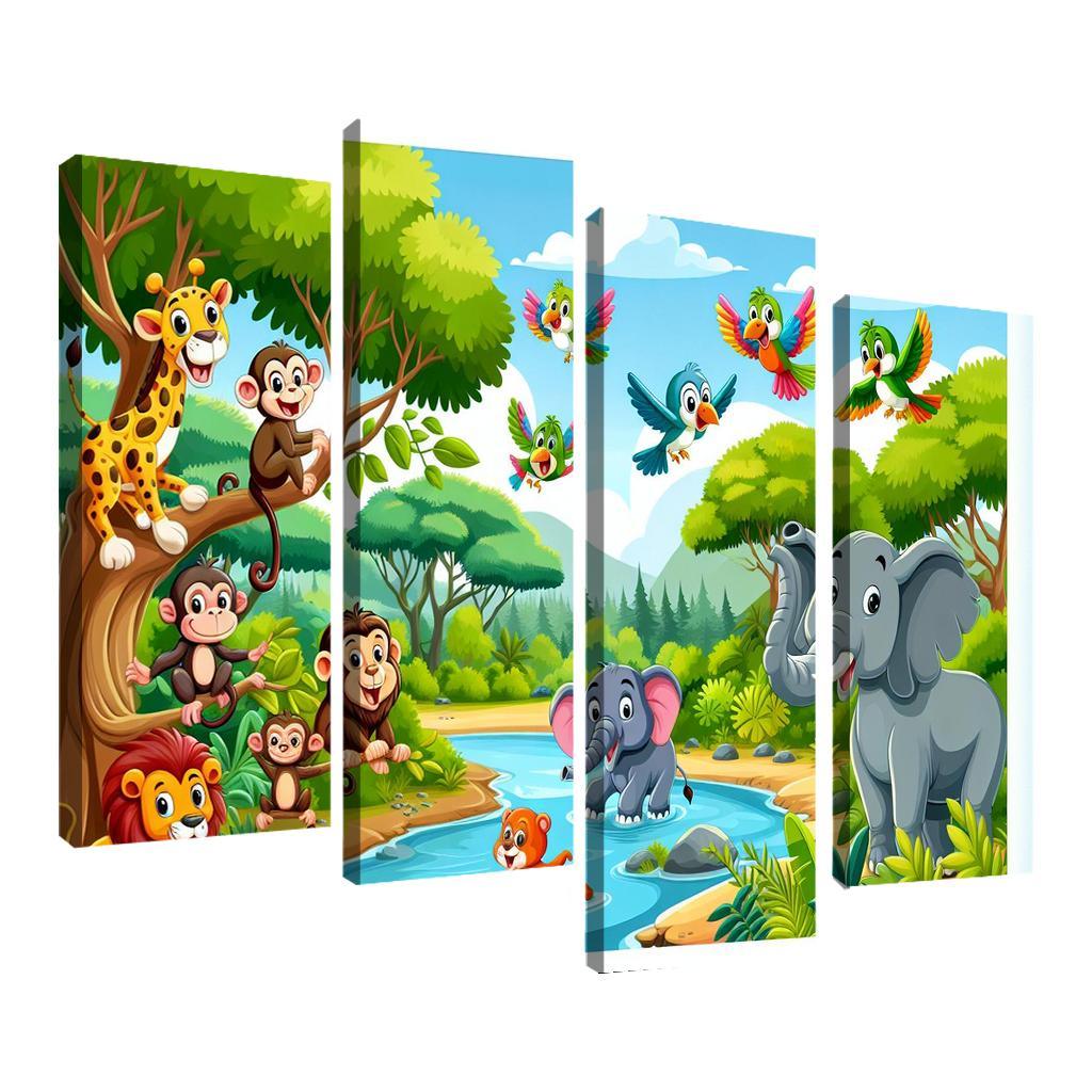 Jungle Jamboree Premium Artwork Frames