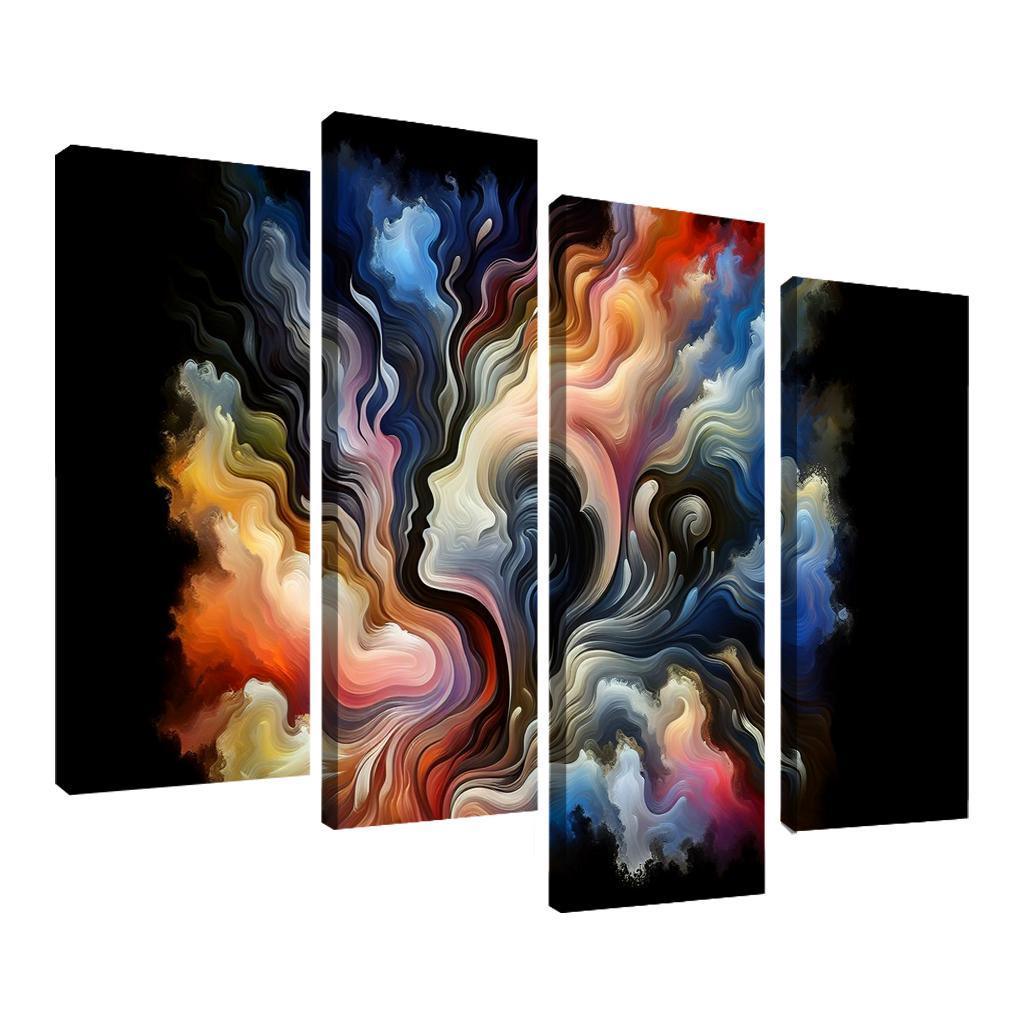 Invisible Illness The Reality Of Mental Health Multi-panel Paintings