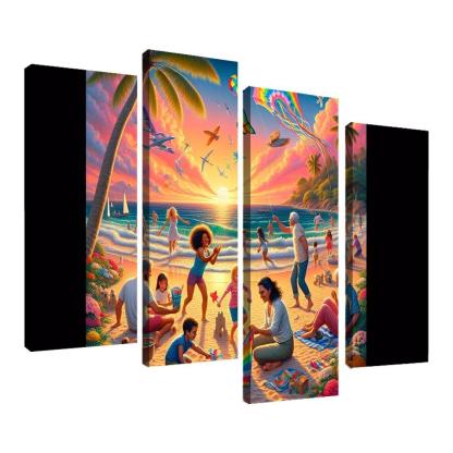 Sunset Sands The Perfect Family Retreat Custom Paintings Frame