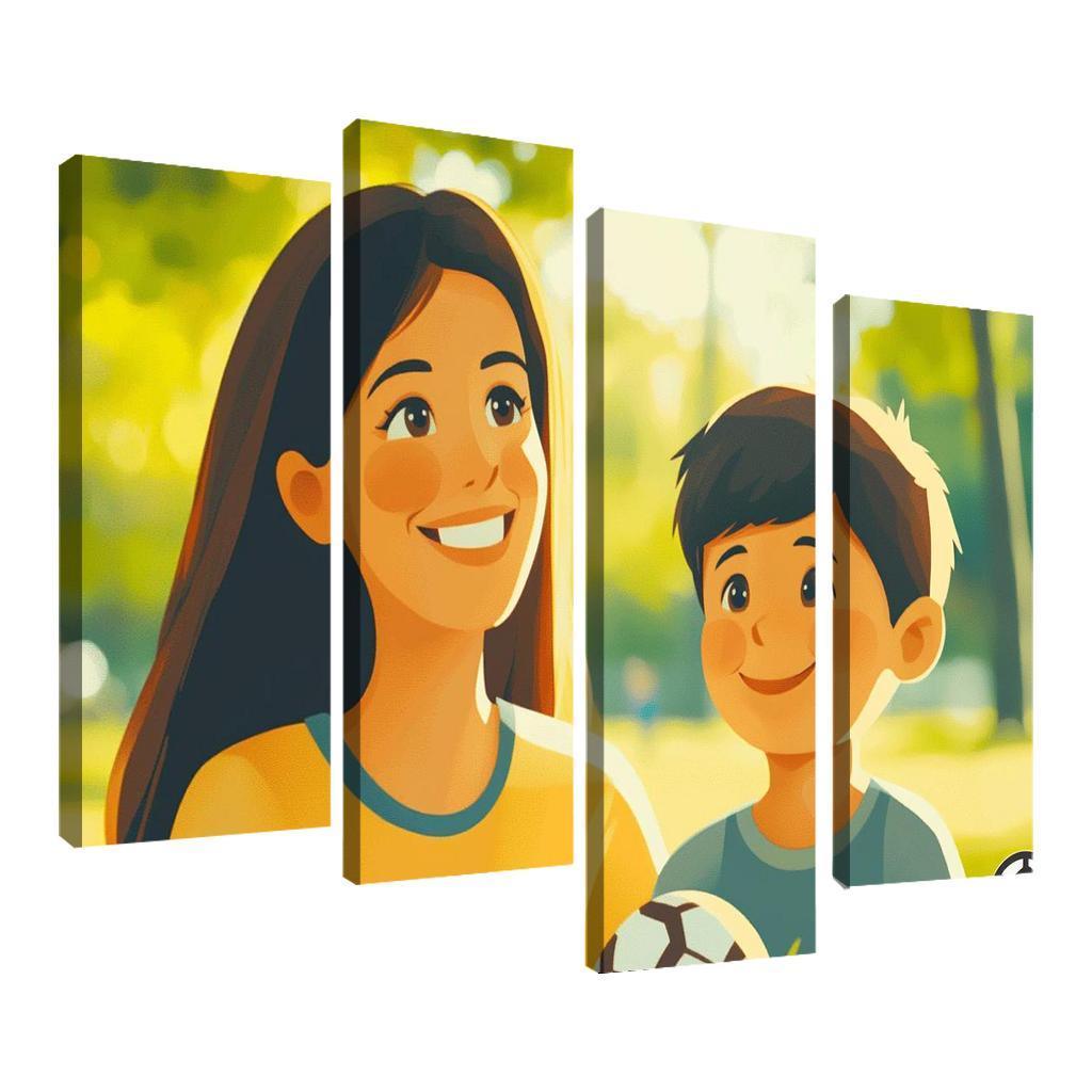 Heartstrings Of Hope A Mothers Encouragement Canvas Paintings Frame