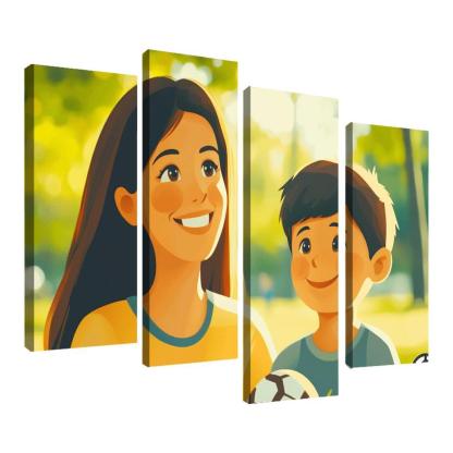 Heartstrings Of Hope A Mothers Encouragement Canvas Paintings Frame