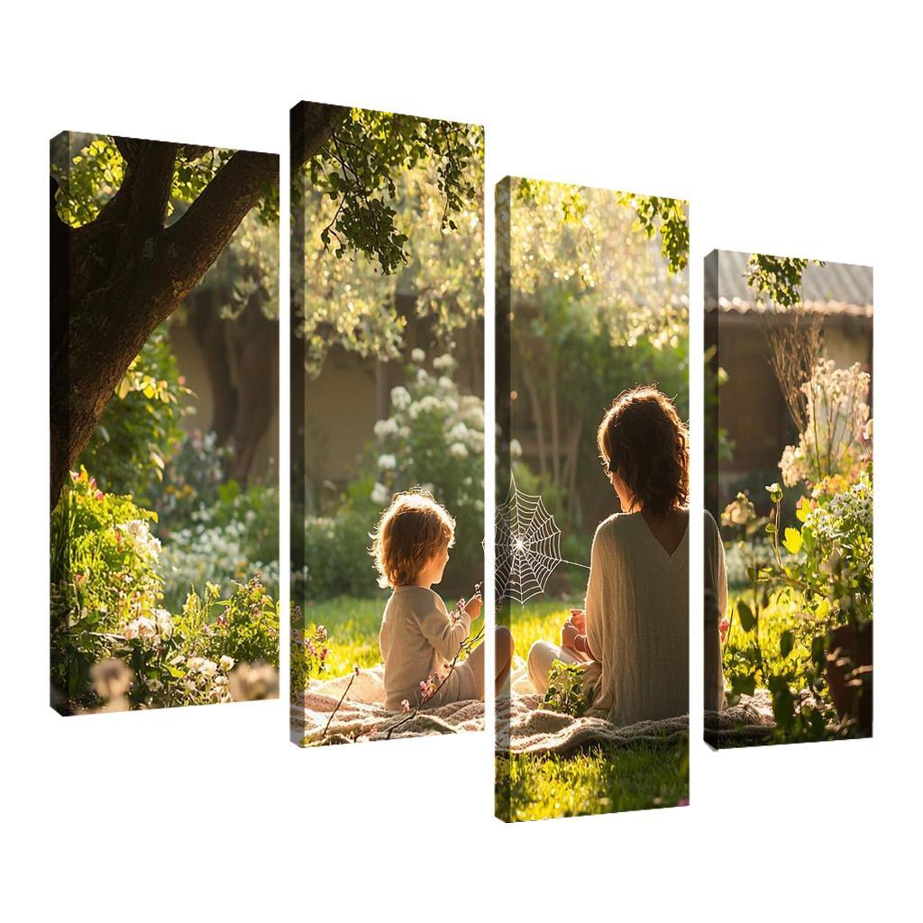 The Web Of Love A Mothers Protective Embrace One-piece Frames