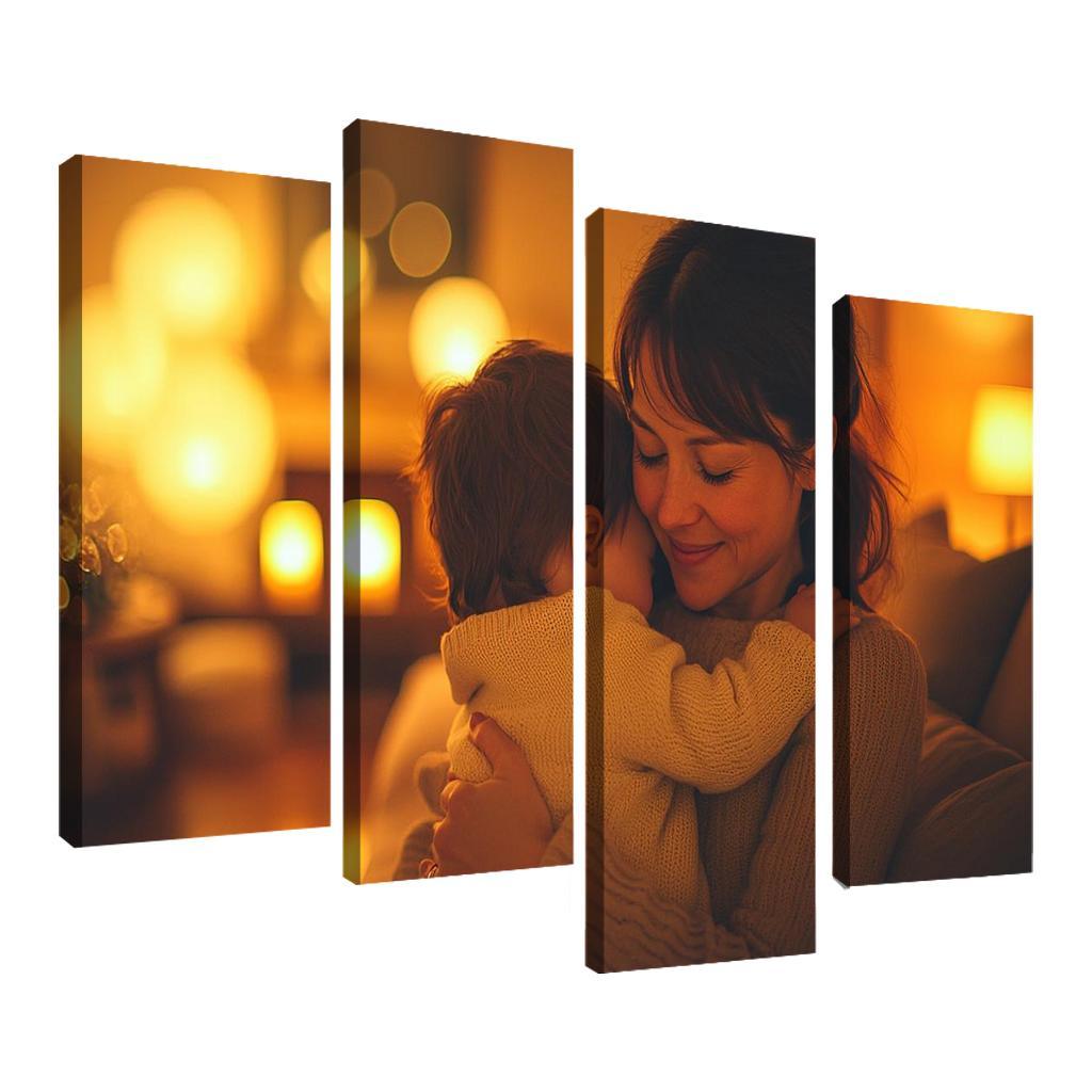 Hugs Of Comfort The Embrace Of A Mother One-piece Frames