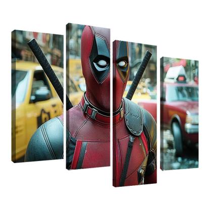 Ryan Reynolds The Merc With A Heart Of Gold Framed Paintings