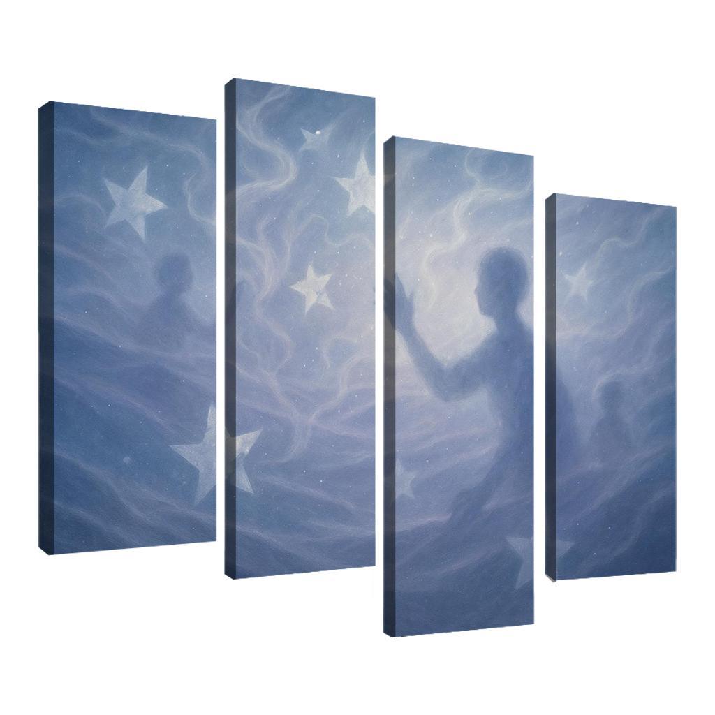 Resonant Echoes Of Forgotten Dreams Multi-panel Paintings