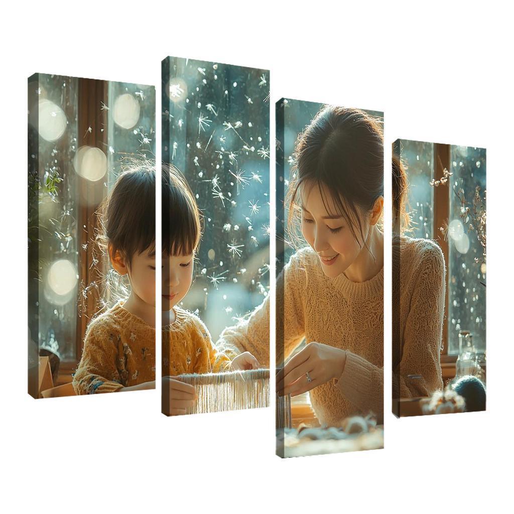 Threads Of Hope Weaving A Mother's Dreams One-piece Frames