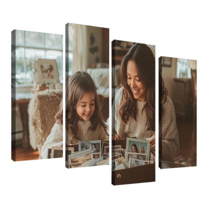 Moments Of Connection A Mothers Heartbeat Custom Paintings Frame