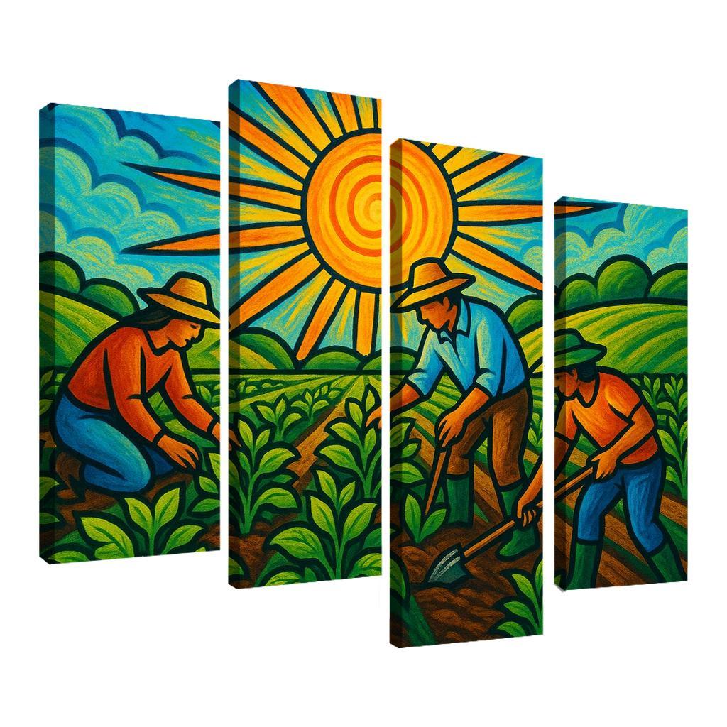 Seeds Of Change Art Advocating Sustainable Agriculture Premium Artwork Frames