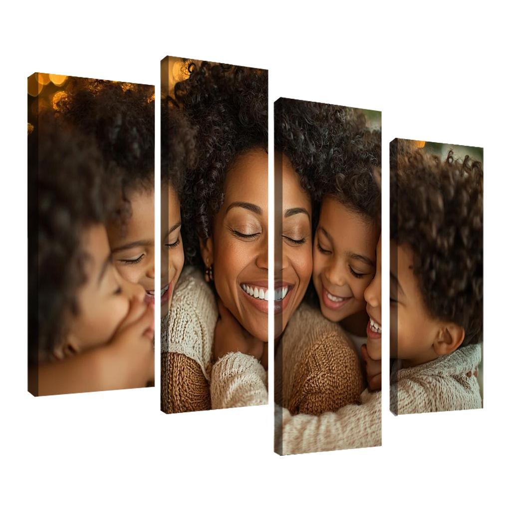 A Symphony Of Love A Mothers Embrace Modern Paintings Frame