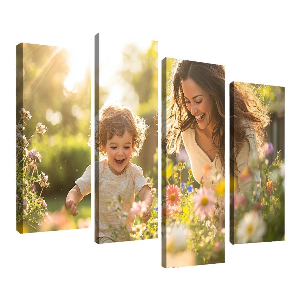 Sunlit Moments Embracing Daylight With Love Custom Paintings Frame
