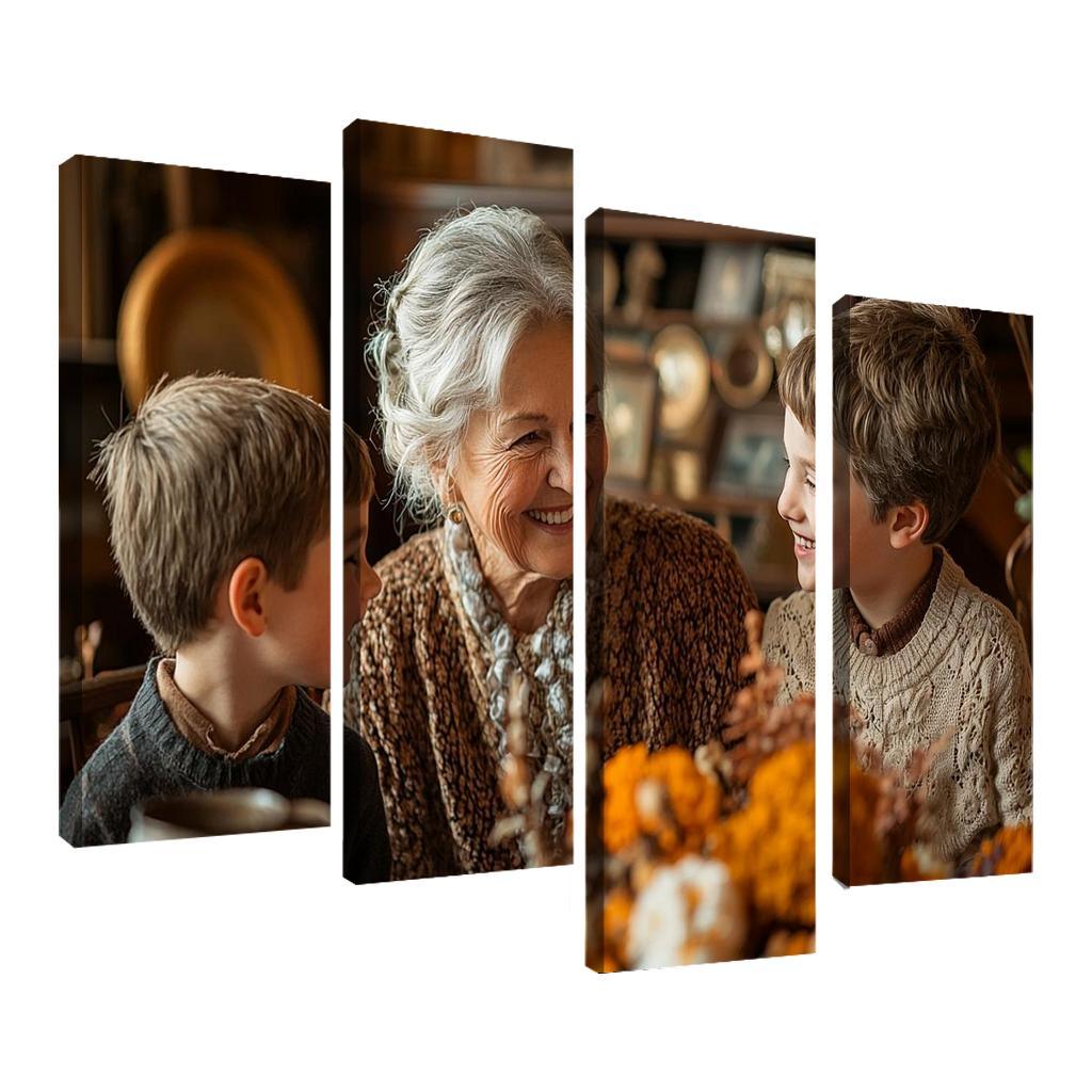 Timeless Bonds A Mothers Enduring Legacy Canvas Paintings Frame