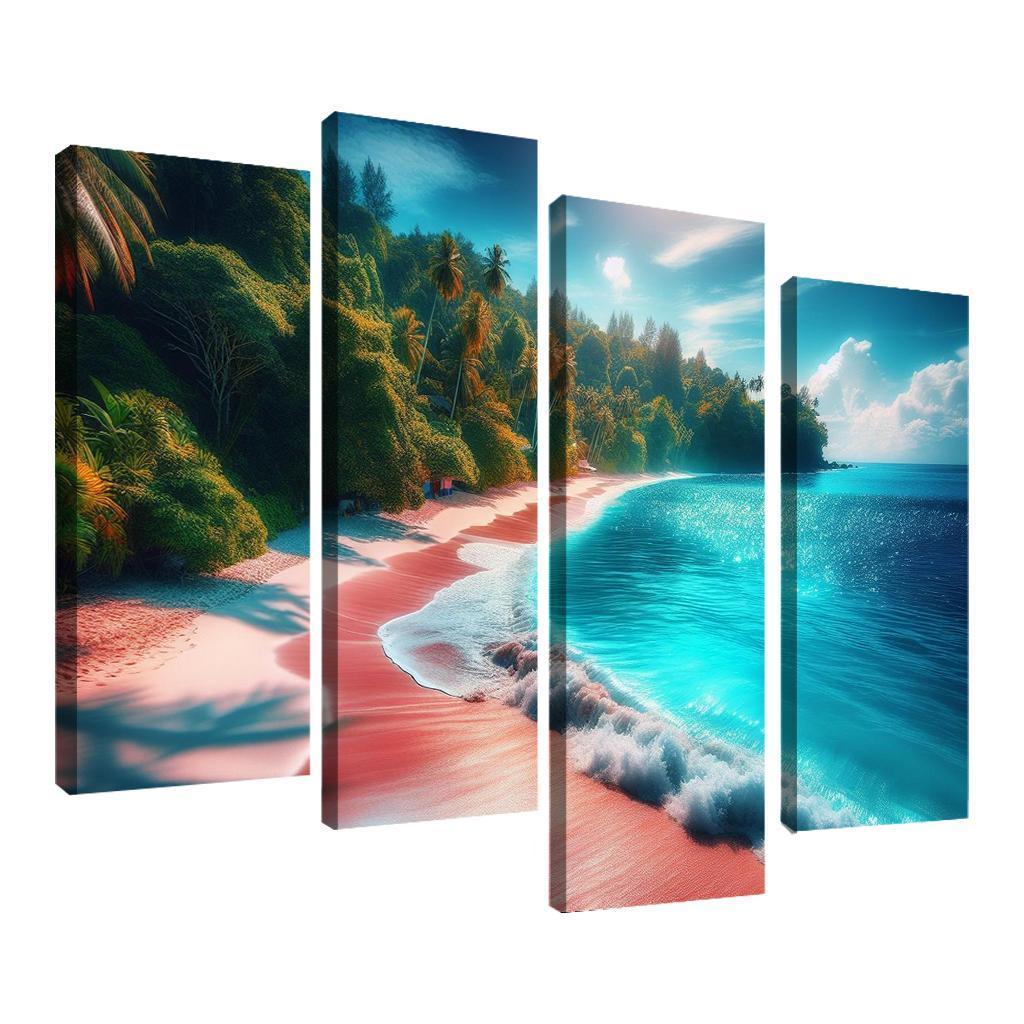 Hidden Oasis Tranquil Waters And Lush Landscapes Premium Artwork Frames