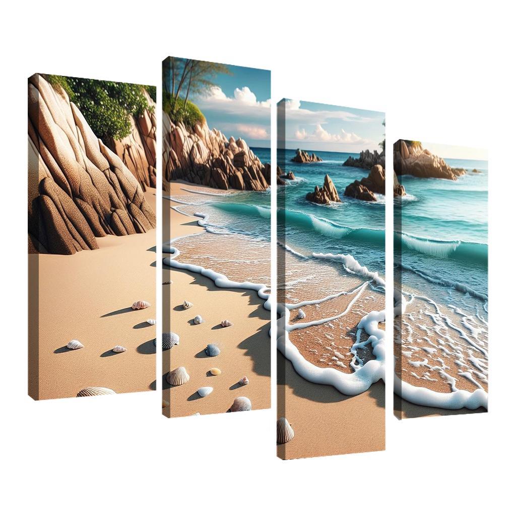 Secret Shore Off-the-beaten-path Oasis Premium Artwork Frames