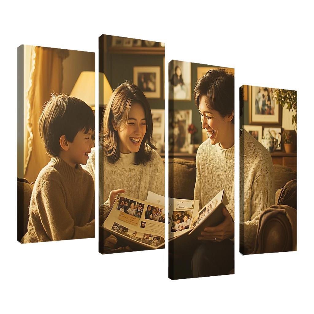 Through The Years A Mothers Journey Custom Paintings Frame