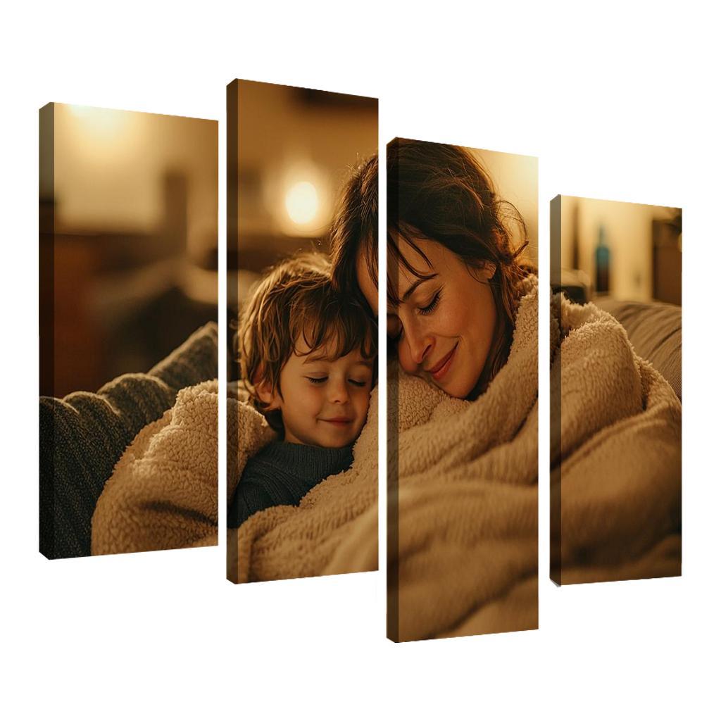 The Comforting Blanket Wrapped In A Mother's Love One-piece Frames