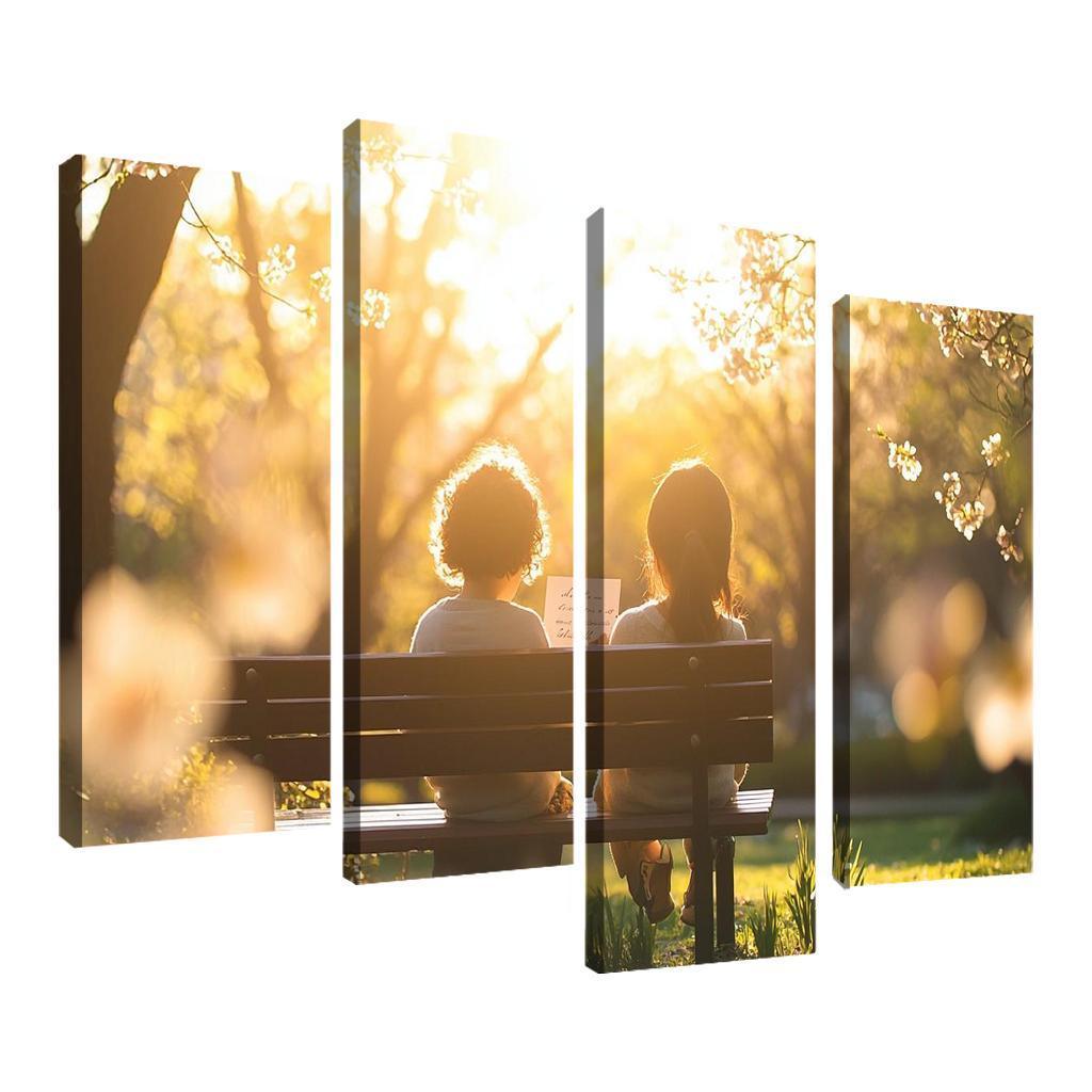 The Love That Transcends Time A Mother's Heart Canvas Paintings Frame
