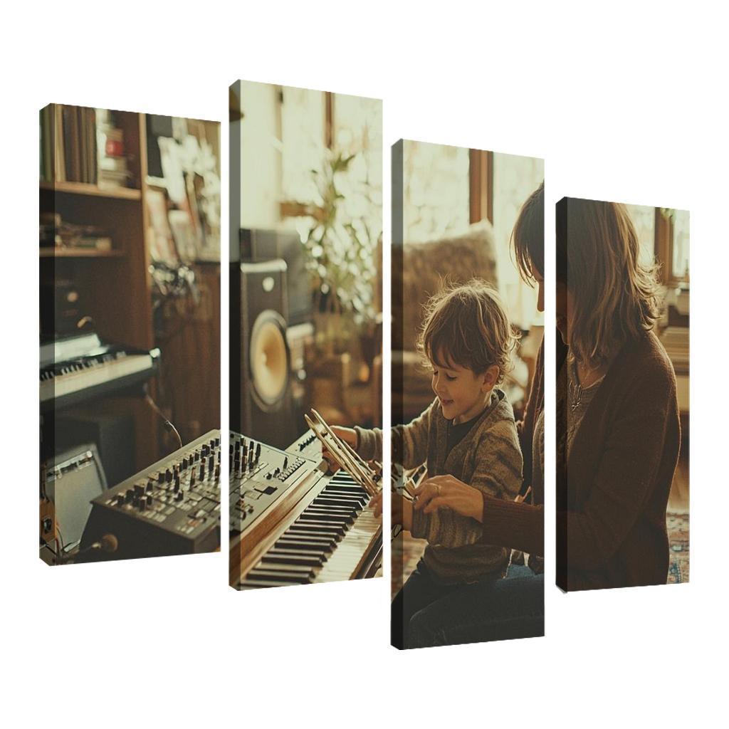 Songs Of The Heart A Mothers Melodic Influence Canvas Paintings Frame