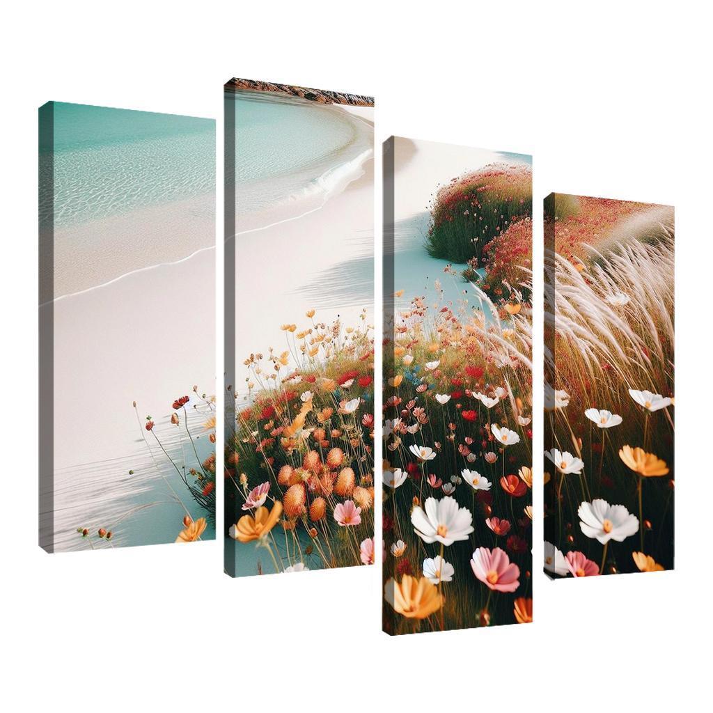 Wildflower Beach Nature's Canvas Premium Artwork Frames