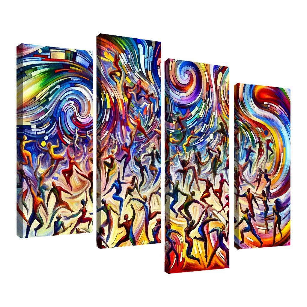 Choreography Of Lifes Journeys Premium Artwork Frames