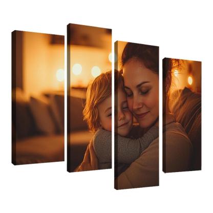 Caring Hands The Touch Of A Mother Canvas Paintings Frame